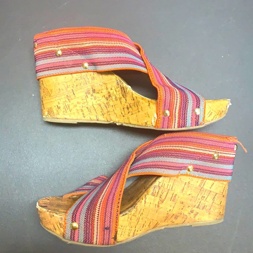 Montego Bay Club Slip-On Wedge Sandals